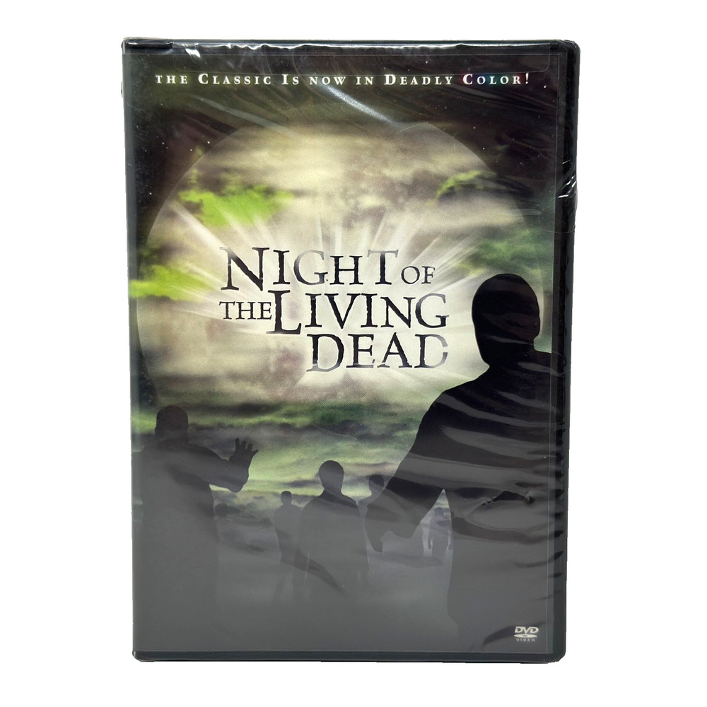Night of the Living Dead DVD RiffTrax Commentary Legend New Sealed Color / B&W